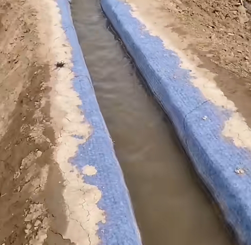 水渠邊坡防護水泥毯